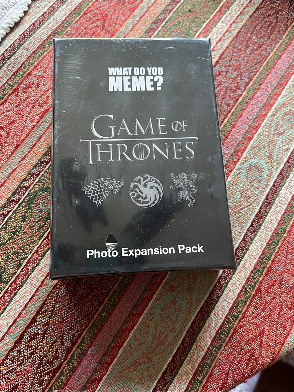 Game of Thrones “ What do you Meme?”Photo Expansion Pack - Black